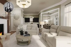 Havertys Aaron Loveseat with Console Discount