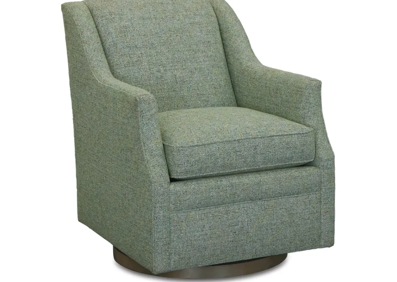 Havertys Adelaide Accent Swivel Chair Outlet