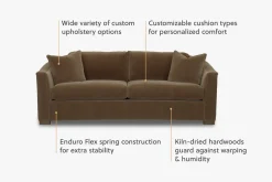 Havertys Adelaide 97 Inch 2 Seat Sofa Hot