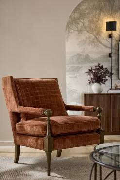 Havertys Adelaide Wooden Accent Chair Online