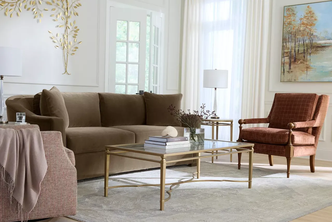 Havertys Adelaide Wooden Accent Chair Online