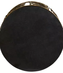 Havertys Adriana Accent Table Antique Brass Online