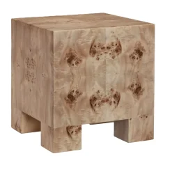 Havertys Anissa Burl Wood End Table Best
