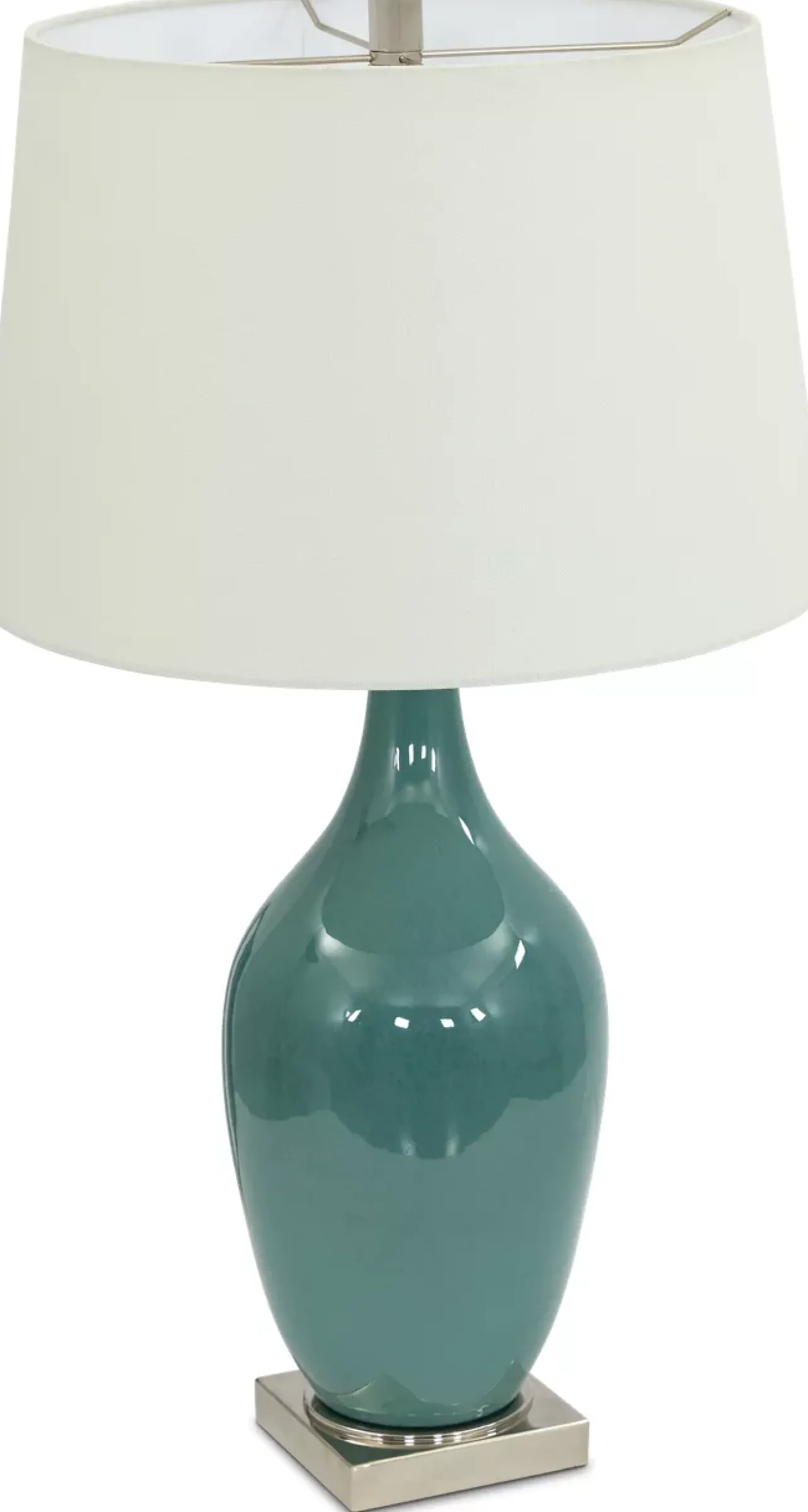 Havertys Aquamarine Table Lamp Discount