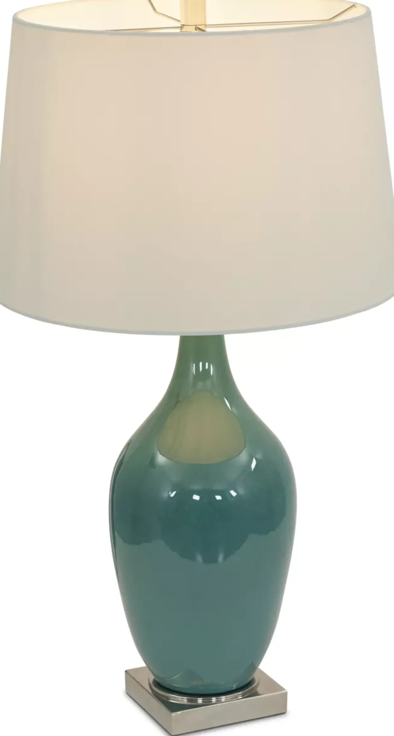 Havertys Aquamarine Table Lamp Discount