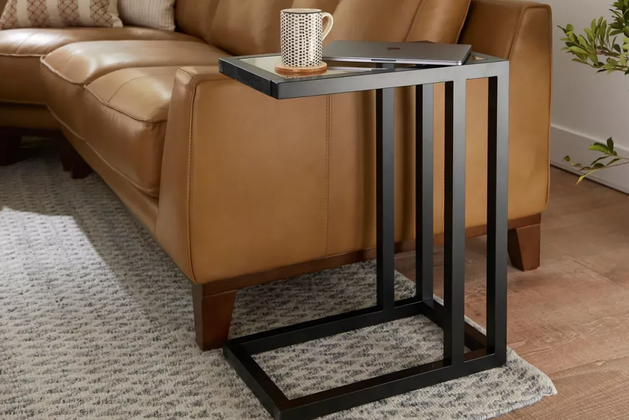 Havertys Archer Accent Table Macchiato Outlet