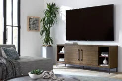 Havertys Archer Entertainment Console Macchiato Discount