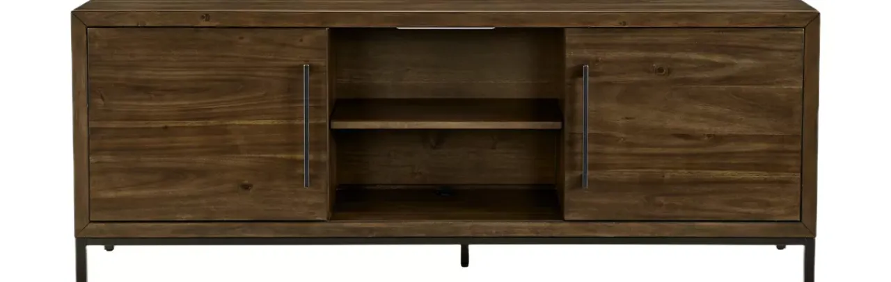 Havertys Archer Entertainment Console Macchiato Discount