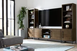 Havertys Archer Entertainment Wall Macchiato
