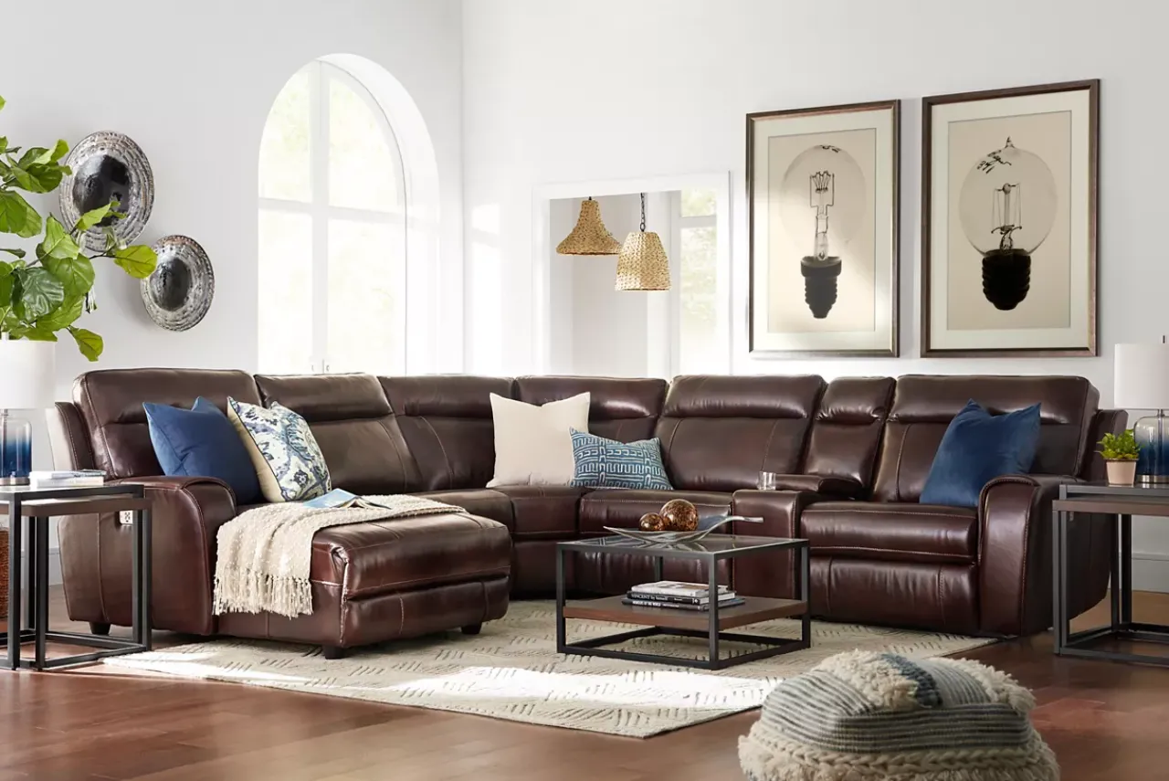 Havertys Archer Nesting Chairside Table Macchiato