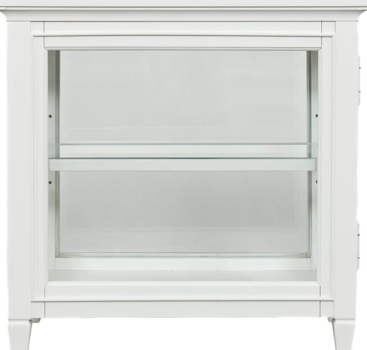 Havertys Arlington Chairside Table White Discount