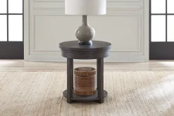 Havertys Armstrong End Table Brown Sale