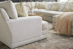 Havertys Audrey Chair Zuri Natural Clearance