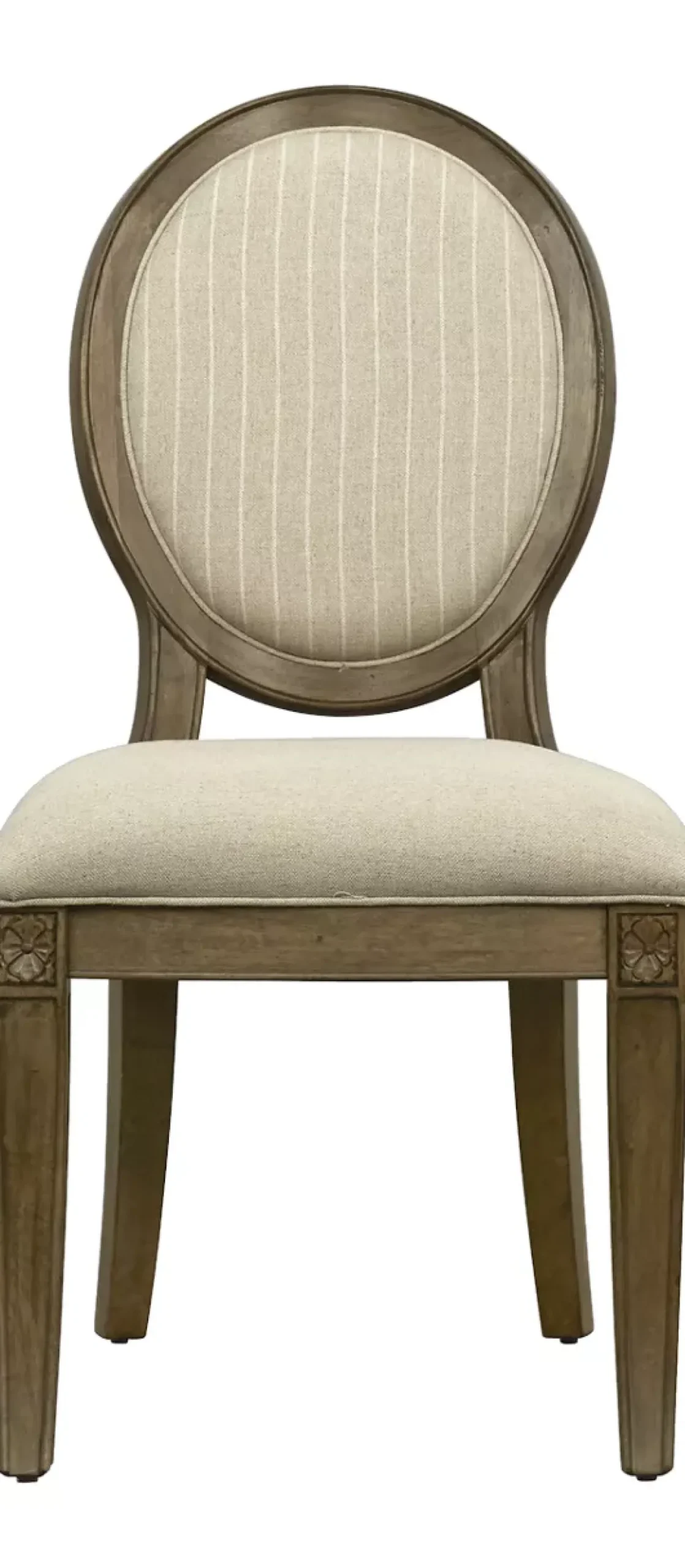 Havertys Avondale II Oval Back Dining Chair Vintage Oak Best