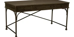 Havertys Barnes Writing Desk Brown Discount