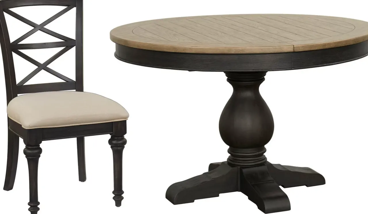 Havertys Barrington Round Dining Table Online