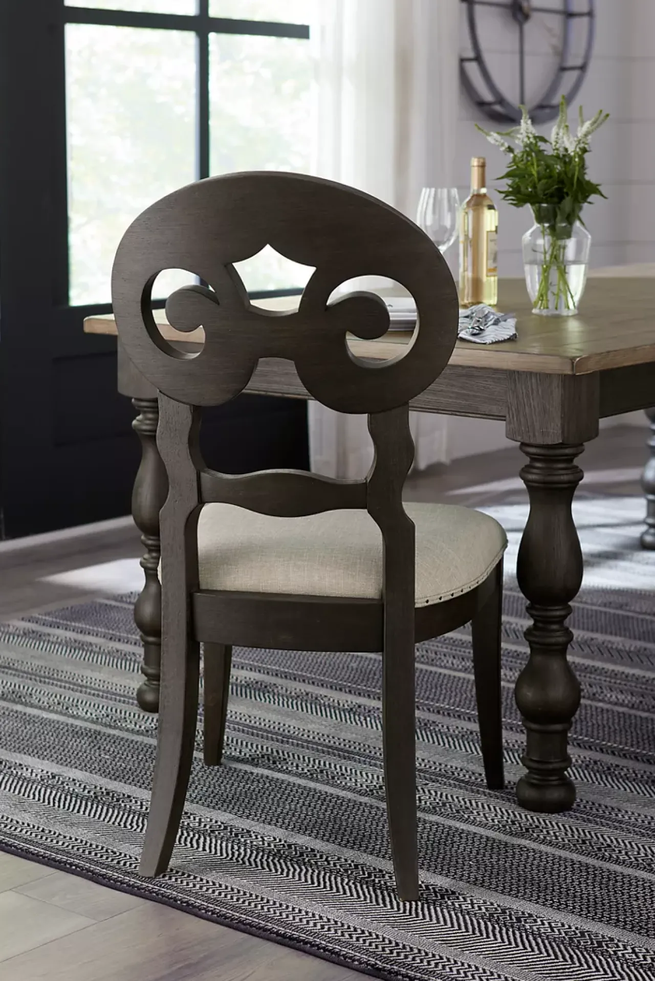 Havertys Barrington Scroll Side Chair Best