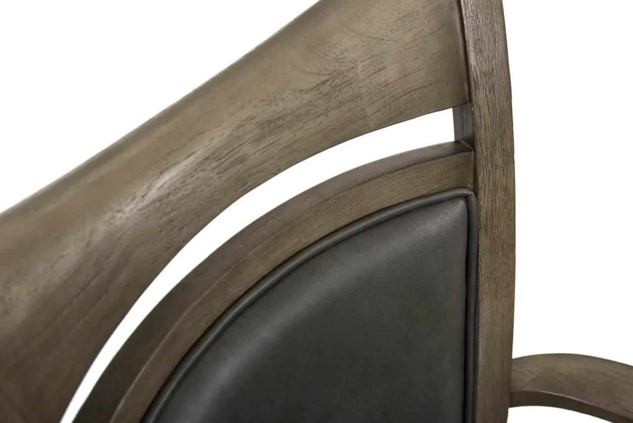 Havertys Baylor Desk Chair Grey Washed Online