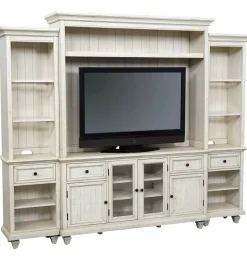 Havertys Beckley Entertainment Wall Alabaster Discount