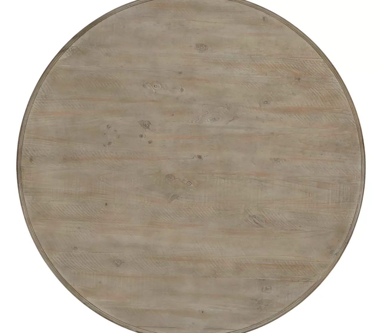 Havertys Beckley Round Coffee Table Dovetail Grey New