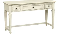 Havertys Beckley Sofa Table Alabaster Outlet