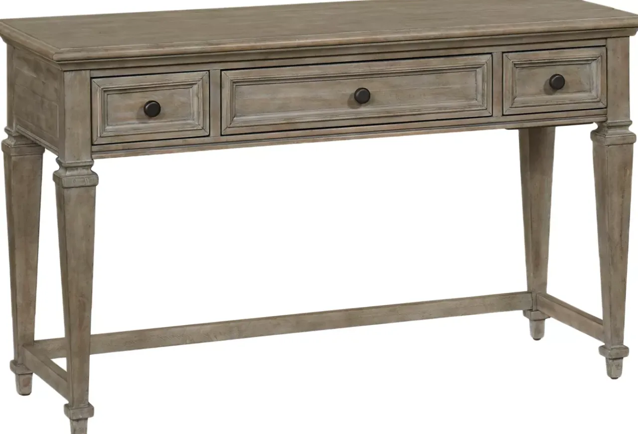 Havertys Beckley Sofa Table Dovetail Grey Clearance