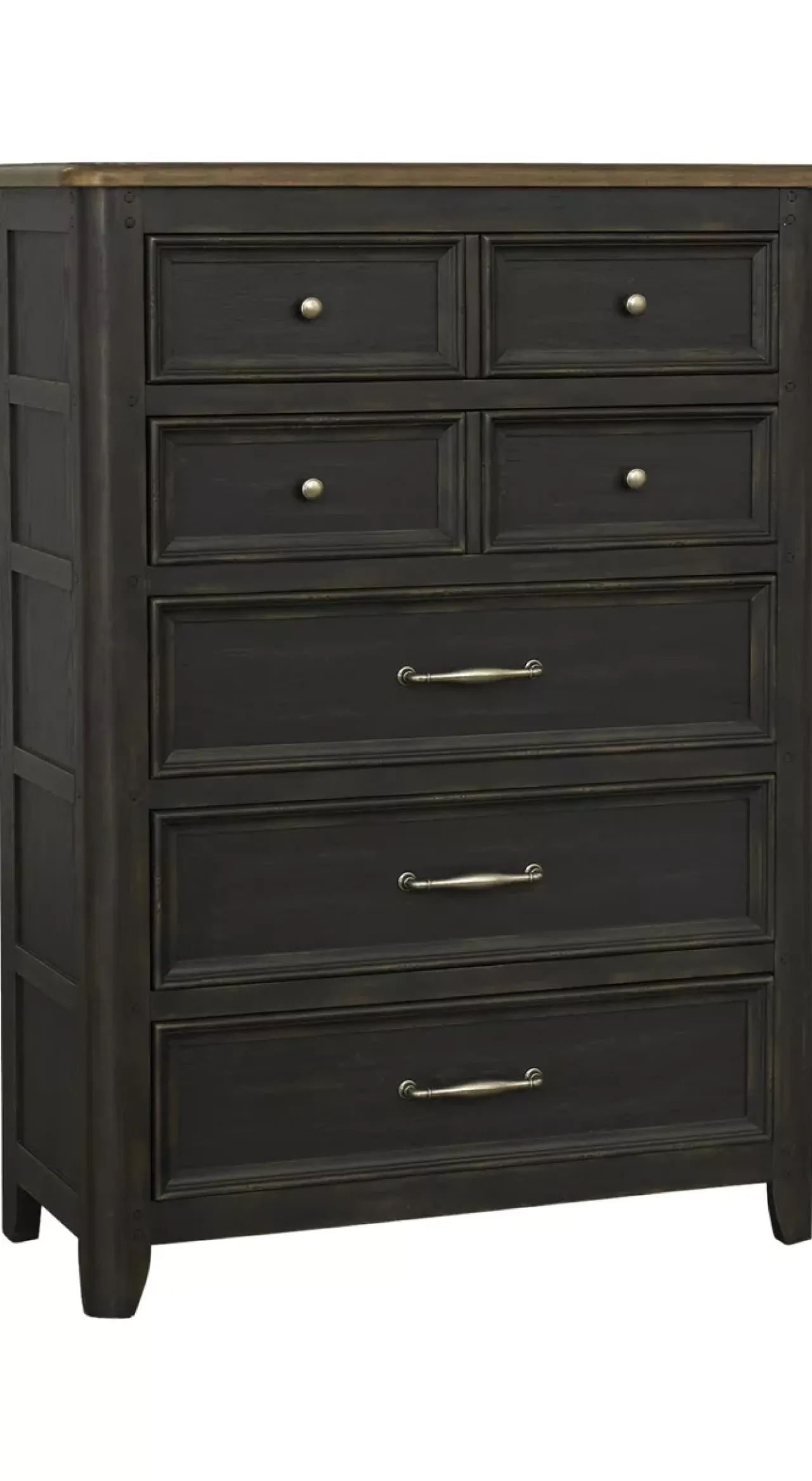 Havertys Blackburn Chest Black and Brown Best