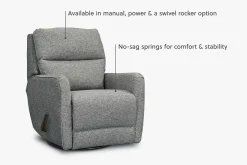 Havertys Bliss Manual Recliner Discount