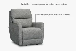 Havertys Bliss Power Recliner Hot
