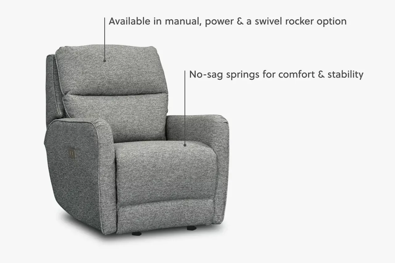 Havertys Bliss Power Recliner Hot