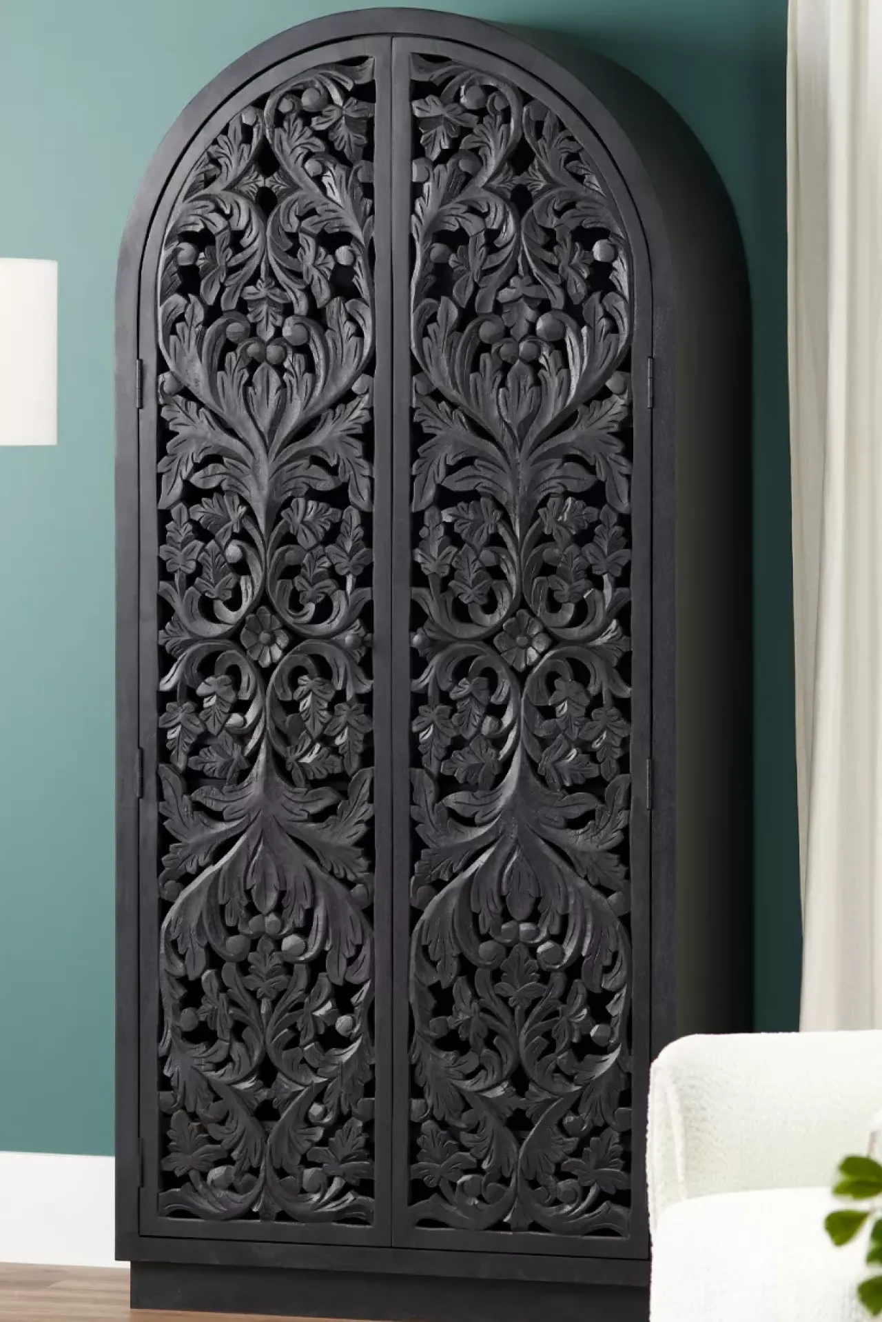 Havertys Bloom Accent Cabinet Black Best
