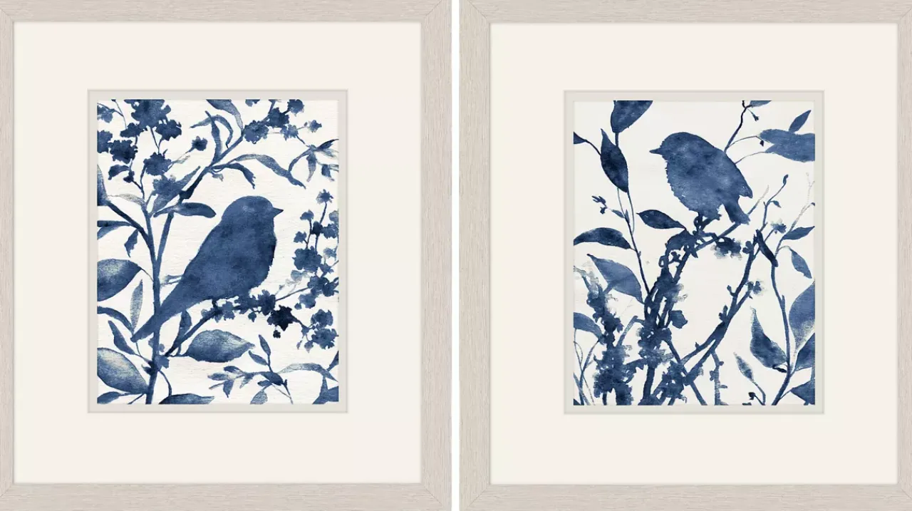 Havertys Bluebird Hymn Framed Art Outlet