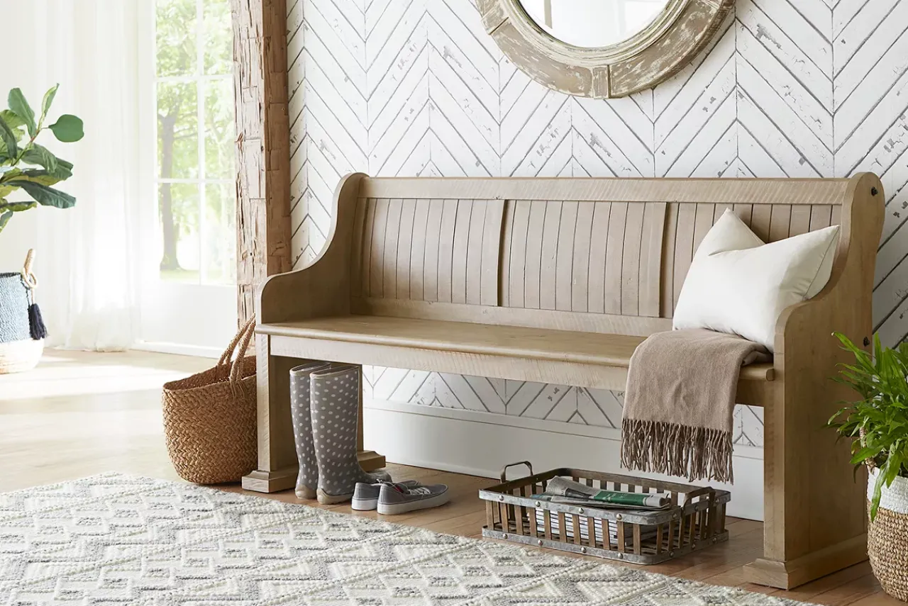 Havertys Blue Ridge Bench Discount