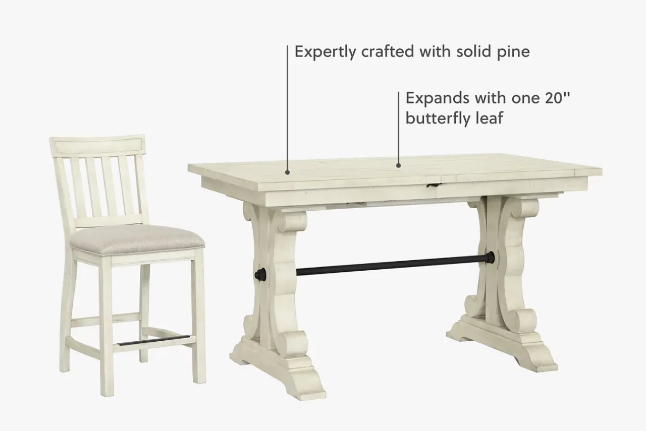 Havertys Blue Ridge Counter-Height Table Hot