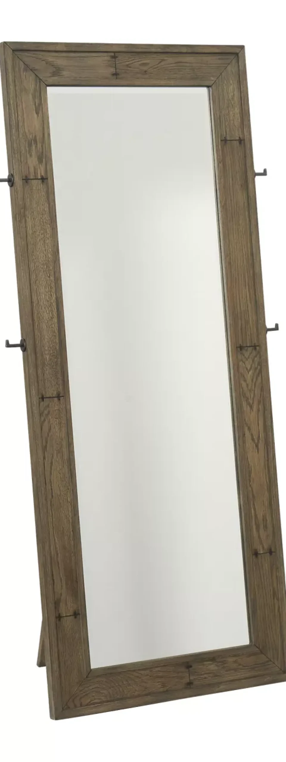 Havertys Boulder Creek Floor Mirror Weathered Oak Discount
