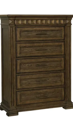 Havertys Breckenridge Chest Dark Brown Clearance