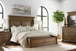 Havertys Breckenridge Nightstand Dark Brown Sale