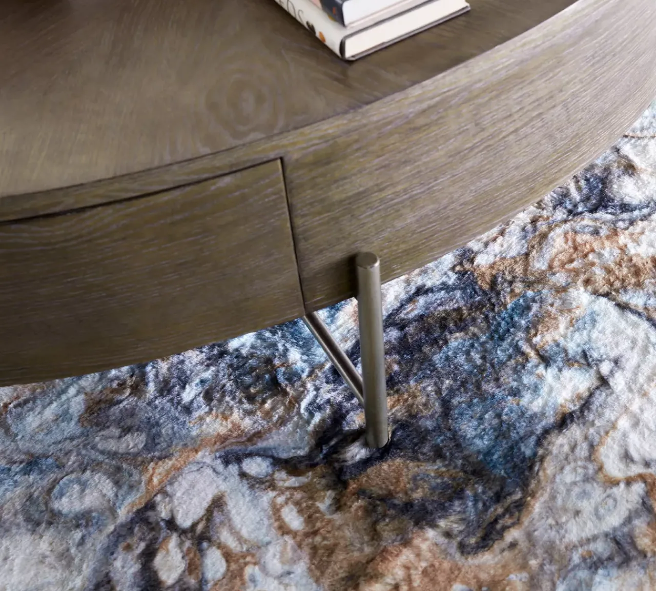 Havertys Brixton Coffee Table Moroccan Clay Clearance