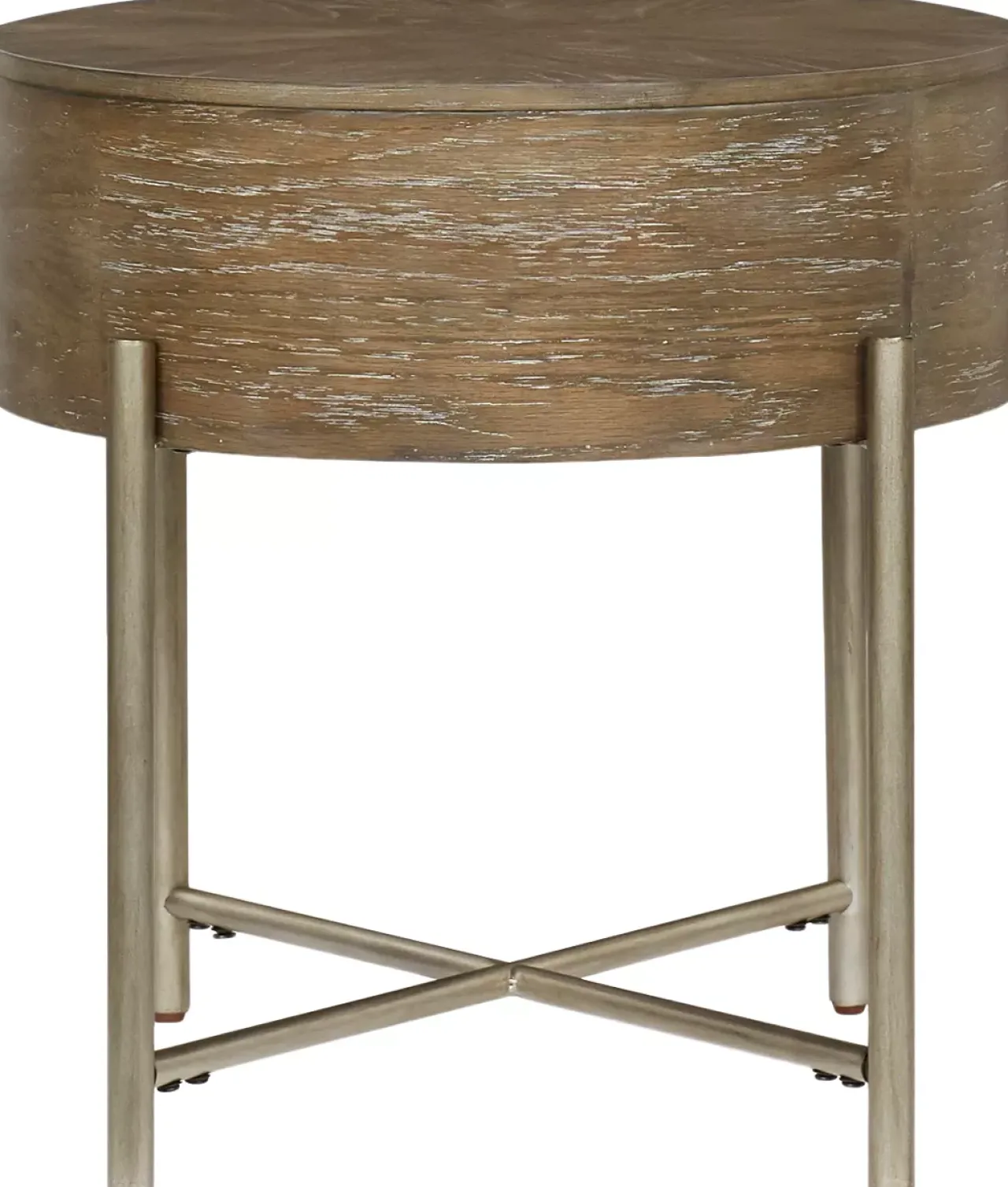 Havertys Brixton End Table Moroccan Clay Hot