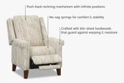 Havertys Calvin Recliner Linen Sale