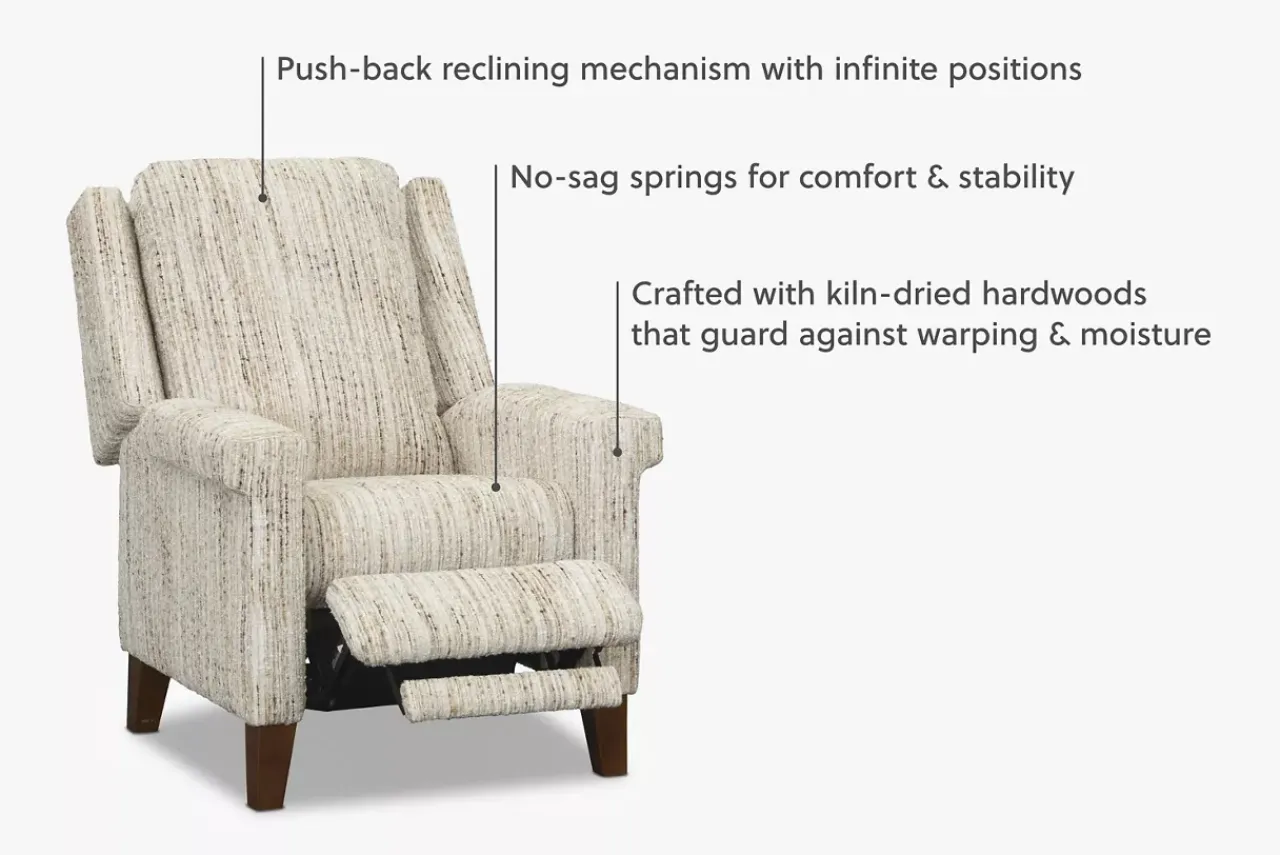 Havertys Calvin Recliner Linen Sale