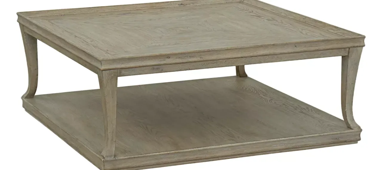 Havertys Candler Park Coffee Table Burnished Grey