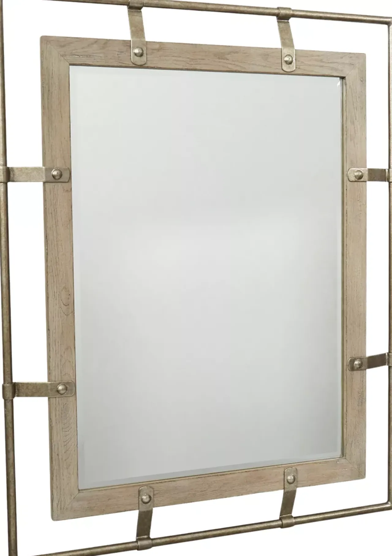 Havertys Candler Park Mirror Burnished Grey Sale