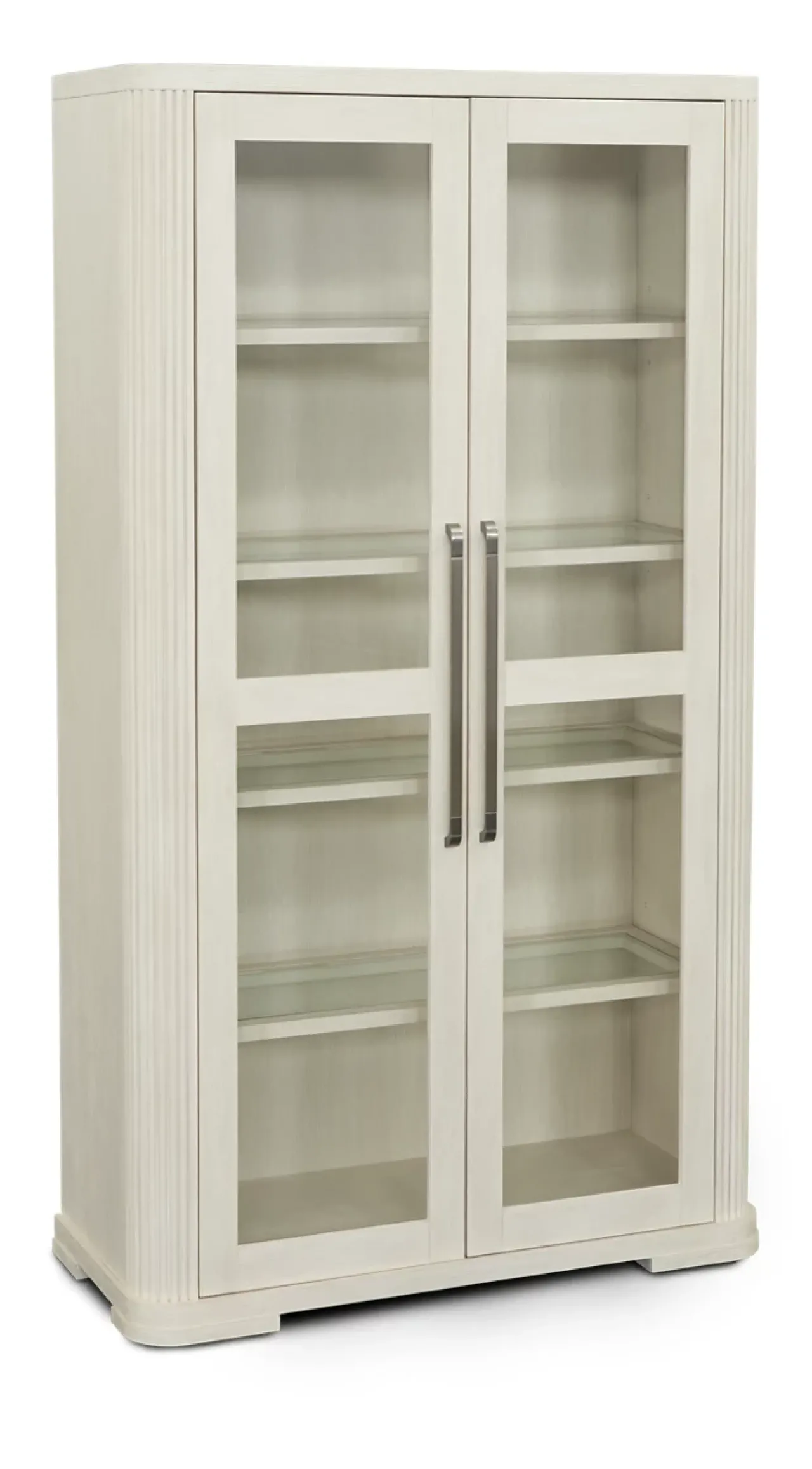 Havertys Cascade Display Cabinet Champagne Hot