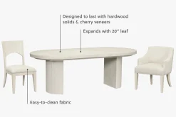 Havertys Cascade Oval Dining Table Sale