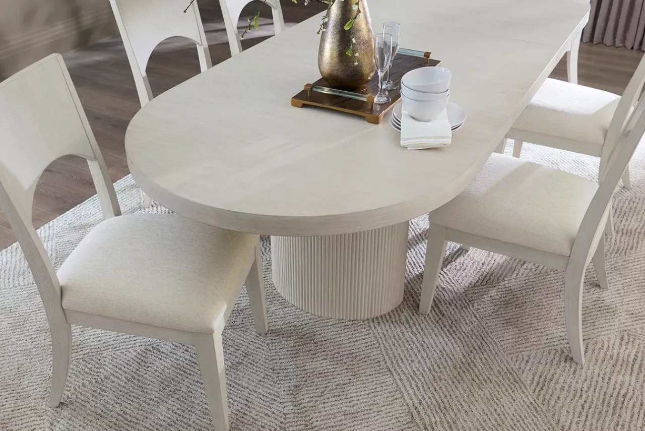 Havertys Cascade Side Chair Champagne New