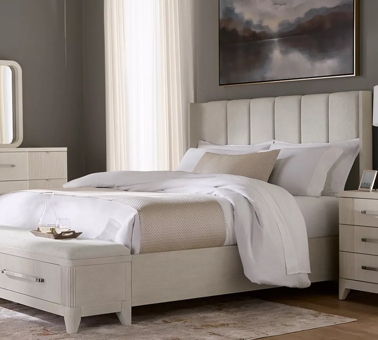Havertys Cascade Storage Bed Discount