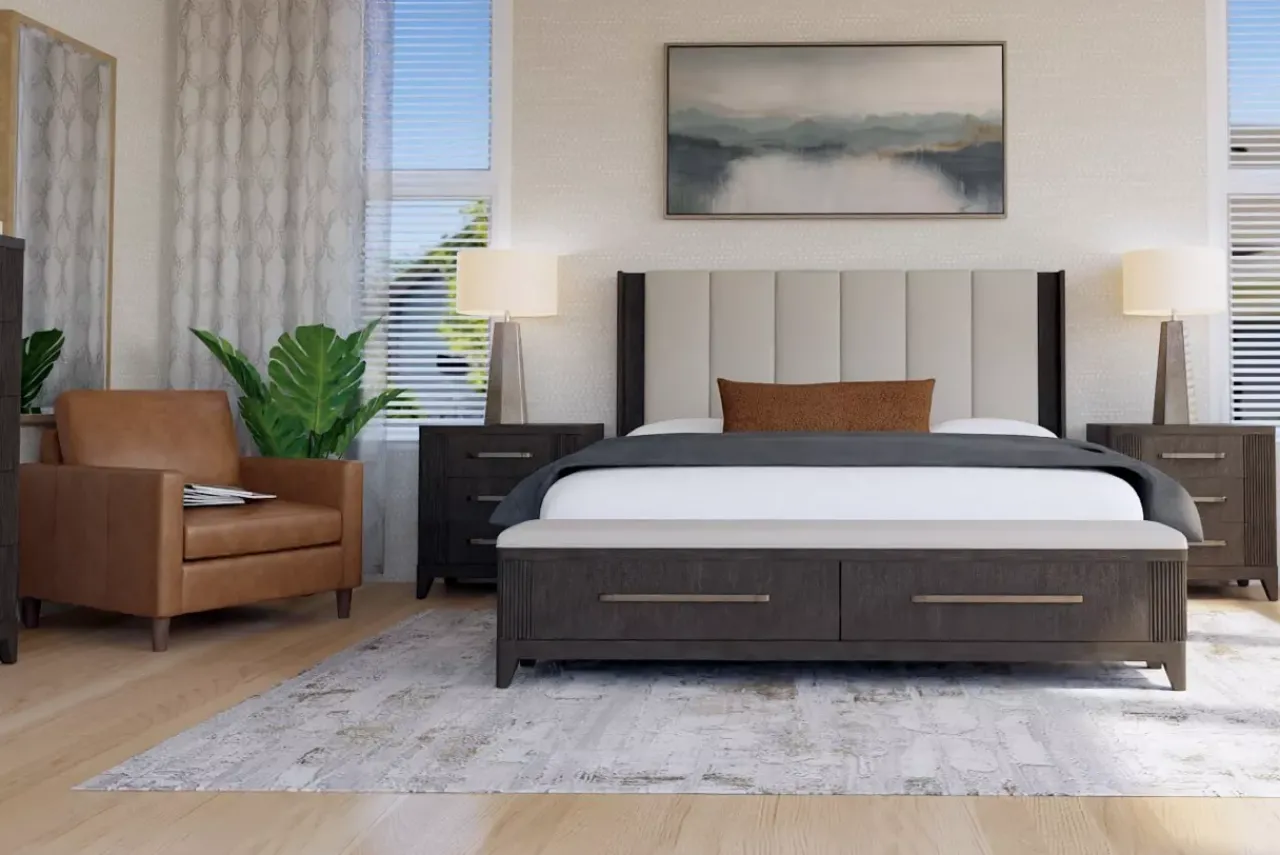 Havertys Cascade Storage Bed Discount