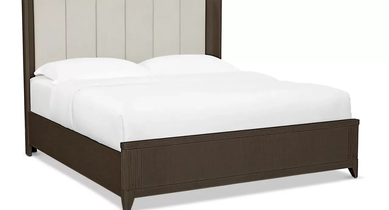 Havertys Cascade Upholstered Bed Hot