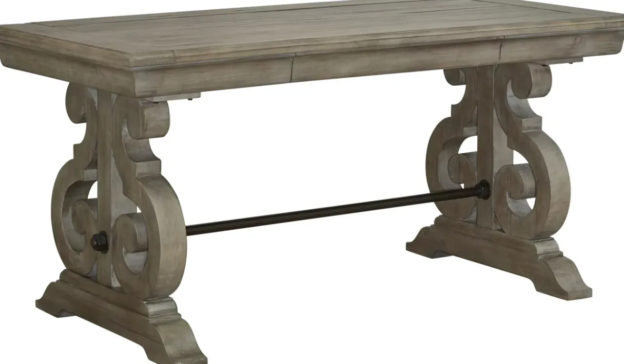 Havertys Cecilia Writing Desk Dovetail Grey New